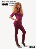 Sexy Deep V Jumpsuit Mid Sleeve Slim Fit Stylish Design Nightclub Wear for Spring Wholesale Avai