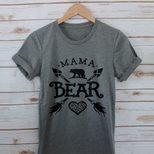 Loose Fit Summer T Shirt for Women Unique Bear Print Short Sleeve Casual Style Wholesale Availab