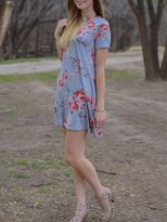 Summer Floral Print Short Skirt Fresh Design Lightweight Fabric Perfect for Casual Outings Whole