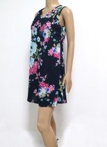 Sleeveless Floral Print Mini Dress Trendy Summer Style Versatile for Casual Outings Wholesale Av