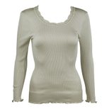 Seamless Long Sleeve T Shirt for Women 100 Mulberry Silk Slim Fit Spring Fashion Wholesale Avail