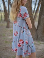 Summer Floral Print Short Skirt Fresh Design Lightweight Fabric Perfect for Casual Outings Whole
