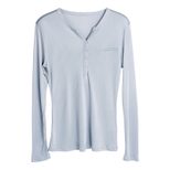 Silk Long Sleeve Womens T Shirt Solid Color Slim Fit Knitted Spring Fashion Casual Wear Wholesal