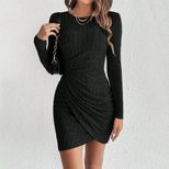 Elegant Womens Dress Slim Fit Versatile Autumn Winter Style Perfect for Formal Occasions Wholesa