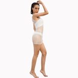 Sheer Fishnet Dress Sexy Hollow Out Design Adjustable Straps Lightweight Fabric Nightclub or Lin