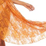 Sheer Lace Beach Cover Up Dress Irregular Asymmetrical Design Sexy Style Lightweight Fabric Summ
