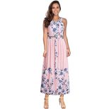 Plus Size High Waist Maxi Dress Summer Floral Print Comfortable Fabric Elegant Style Perfect for