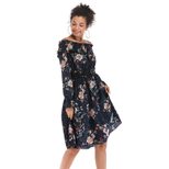 Floral Print Wrap Dress Elegant Design Comfortable Fit Spring Fashion Wholesale Womens Apparel R