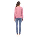 Womens Long Sleeve T Shirt Loose Fit Solid Color Button Detail Casual Wear for Everyday Use Whol