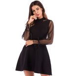 Knit Dress High Waist Slim Fit Solid Color Spring Fashion for Women Wholesale Available ready to