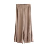 Plus Size Loose Wide Leg Pants Lightweight Cotton Linen Blend Casual Style Versatile for Summer
