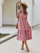 Polka Dot Maxi Dress Original Design Spring Summer Collection Elegant Style Wholesale Ready to S