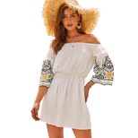 Womens Casual Dress Customizable Design Short Sleeve Lightweight Fabric Perfect for Summer Events Low MOQ