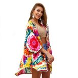 Bohemian Style Kimono Cardigan Original Design Lightweight Summer Beach Cover Up Perfect for Cas