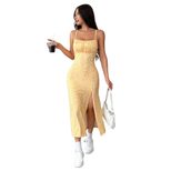 Floral Midi Dress Fresh and Sweet Style Spring Summer Fashion Wholesale Available private label