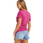 Slim Fit Womens T Shirt Round Neck Spring Fashion in Multiple Sizes OEM ODM service