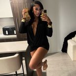 Sexy Bodycon Dress Deep V Neck Long Sleeve Versatile Style Autumn Fashion for Parties and Events
