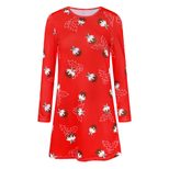 Womens Long Sleeve T Shirt Printed Design Casual Autumn Winter Wear bulk order
