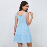 Elegant A Line Dress Sexy Off Shoulder Design Ruffled Hem Waist Defining Fit Perfect for Parties