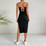 Sleeveless Bodycon Dress for Women Sexy Backless Design Casual Evening Wear Available in Multiple Sizes