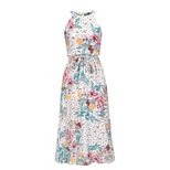 Floral Print Sleeveless Dress Fashionable Sexy Spring Summer Style Wholesale Availability custom