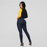 Skinny Fit Distressed High Waist Denim Jeans for Women Casual Everyday Wear Available in Multiple Sizes Wholesale