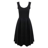 Sleeveless Bodycon Dress Solid Color Off Shoulder Casual Style Perfect for Spring and Summer Who