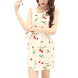 Plus Size Floral Print Maxi Dress for Women Summer Style Comfortable Sleeveless Design