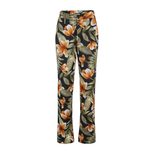 High Waisted Floral Wide Leg Pants Versatile Design Comfortable Fit Ideal for Vacation Wholesale