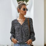 Womens Long Sleeve Floral T Shirt Casual Fit Soft Fabric Spring Summer Wear