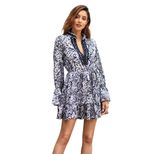 Leopard Print Plus Size Dress Elegant Design Comfortable Fit Versatile for Work or Casual Wholes