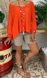 Plus Size Womens Long Sleeve T Shirt Solid Color Loose Fit Comfortable Fabric Casual Wear