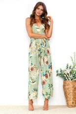 Womens Casual Jumpsuit Sexy Elegant Design Round Neck Princess Style Available in Multiple Sizes Wholesale