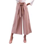 Plus Size Womens Wide Leg Trousers High Waist Versatile Fashionable Casual or Office Wear Wholes