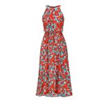 Floral Print Sleeveless Dress Fashionable Sexy Spring Summer Style Wholesale Availability custom