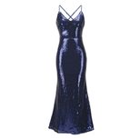 Womens Summer Evening Dress Sleeveless A Line Maxi Solid Color Elegant for Parties