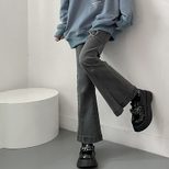 High Waisted Flared Jeans for Women Slim Fit Stretch Fabric Unique Heart Design Spring Fashion Wholesale Availab