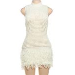 Summer Womens Dress Fashionable Sexy Sleeveless Hollow Out Elegant Perfect for Parties and Event