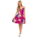 Bohemian Maxi Dress Sleeveless Spaghetti Strap Floral Print Summer Wear low MOQ