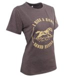 Womens Summer Short Sleeve T Shirt Horse Print Design Casual Top for Everyday Wear Wholesale Ava
