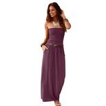 Summer Womens Strapless Maxi Dress Off Shoulder Loose Fit Elegant Style Perfect for Beach or Cas