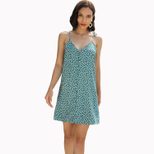 Floral Print A Line Dress Sleeveless Straight Cut Casual Style Perfect for Summer Events Wholesa
