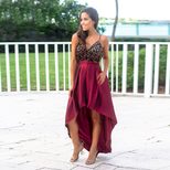 Satin Sequin Cami Dress for Women Elegant Party Wear Available in Multiple Sizes Wholesale with Low MOQ