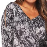 Irregular Batwing Sleeve Cross Shoulder T Shirt Short Sleeve Casual Style Lightweight Fabric Who