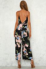 Womens Casual Jumpsuit Sexy Elegant Design Round Neck Princess Style Available in Multiple Sizes Wholesale