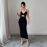 Summer Sleeveless Bodycon Dress Elegant Sexy Chic Perfect for Parties and Events Wholesale Avail