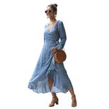 Fashion Womens Long Sleeve Dress Original Design Autumn Winter Collection Stylish Look Wholesale