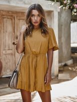 Womens Short Jumpsuit Solid Color Casual Style Lightweight Fabric Perfect for Spring Vacations W