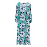 Floral Print Maxi Dress for Women Long Sleeve Loose Fit Spring Summer Casual Wear