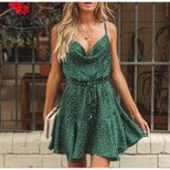 Womens Floral Print Sleeveless Dress Lightweight Casual Summer Style Available for Wholesale